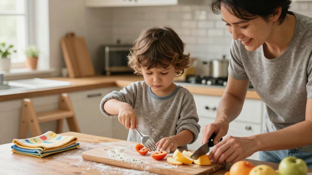 short transition boosts chores cooperation