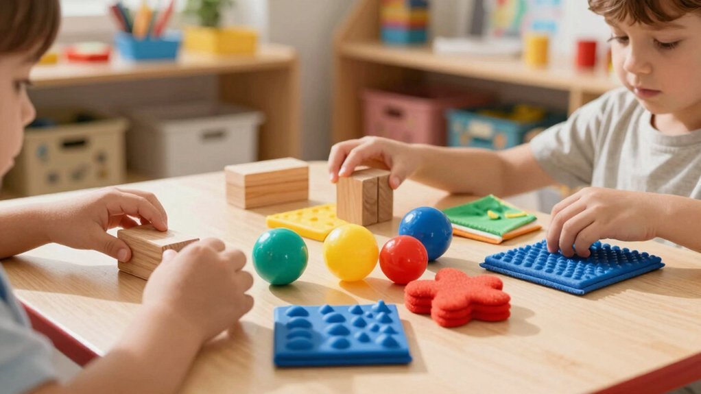 tactile learning tools for multi sensory development