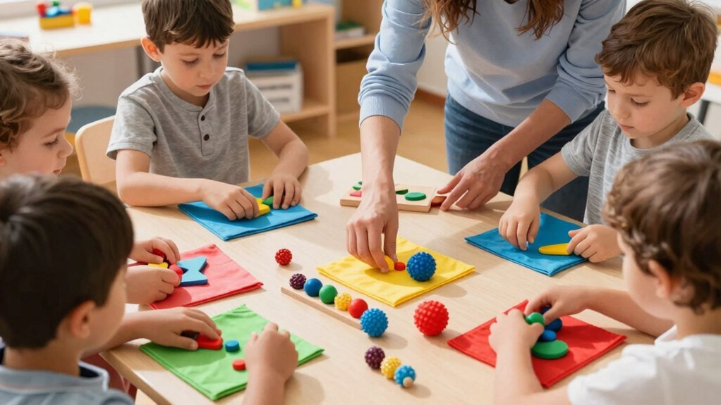 tactile tools boost multisensory learning