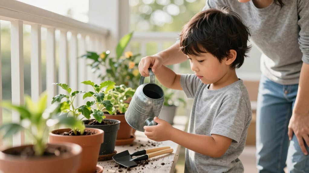 teach responsibility with steps gradually