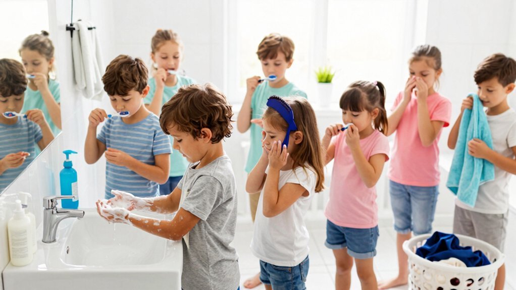 ten hygiene habits foster independence