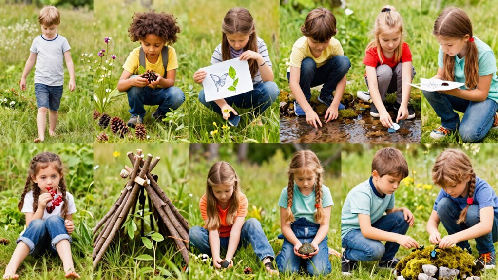 10 Multi-Sensory Nature Study Activities for Kids