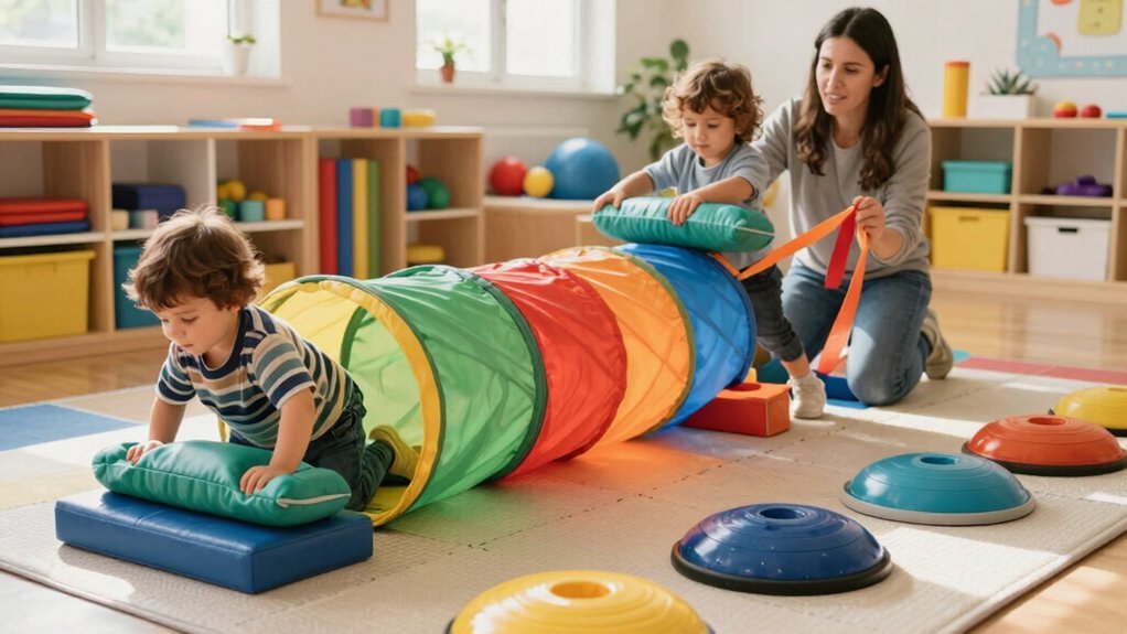 weighted proprioceptive movement breaks